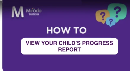 How to view your child's progress report