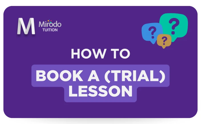 How to Book a Free (Trial) Lesson 📖